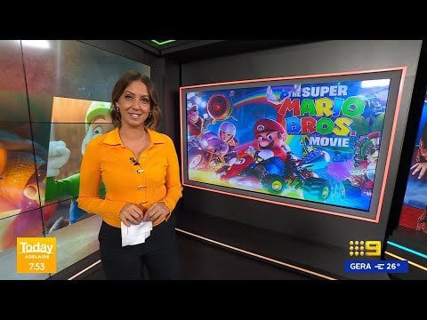 The Super Mario Bros. Movie: Nine Today Australia