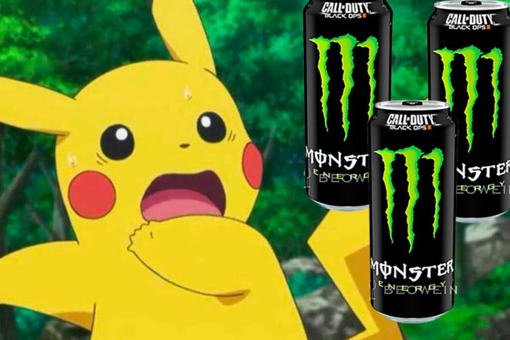 Monster energy drinks files against pokemon
