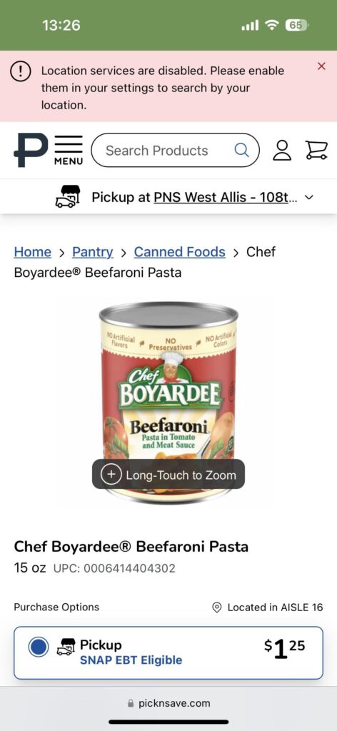 BEEFARONI IS CHEAPER THAN A REMOTE RAID PASS