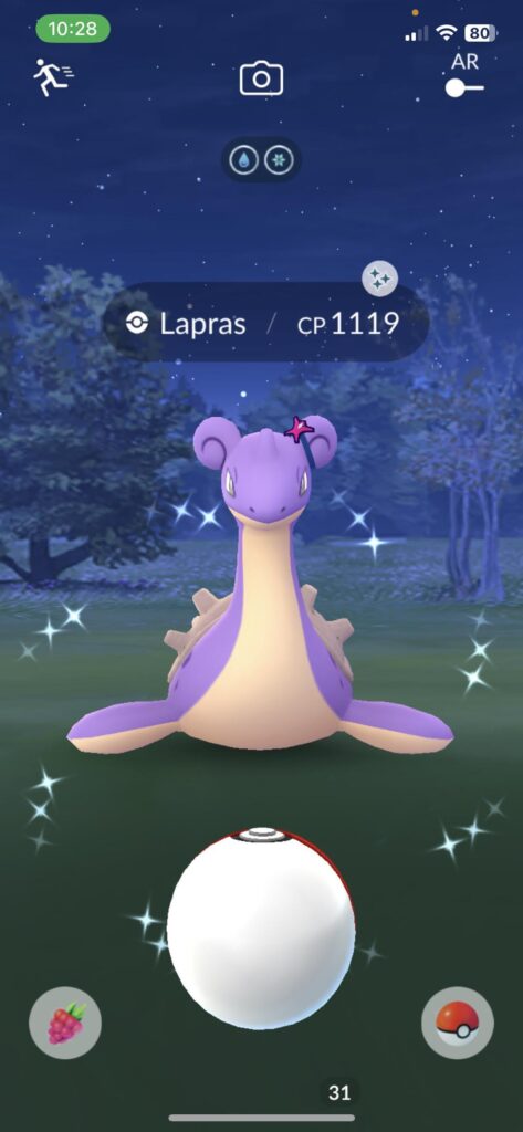 I have really good shiny luck with these event Lapras somehow