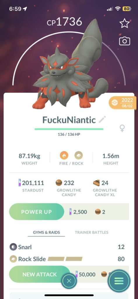 FYI niantic’s Greek letters don’t trigger Niantic’s sensors.