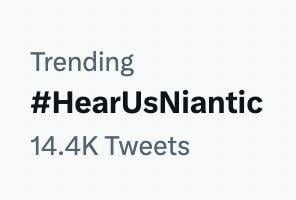 It’s trending right now.