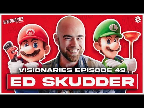 Mario Movie Head of Story, Ed Skudder, talks about the movie, his role, and more!