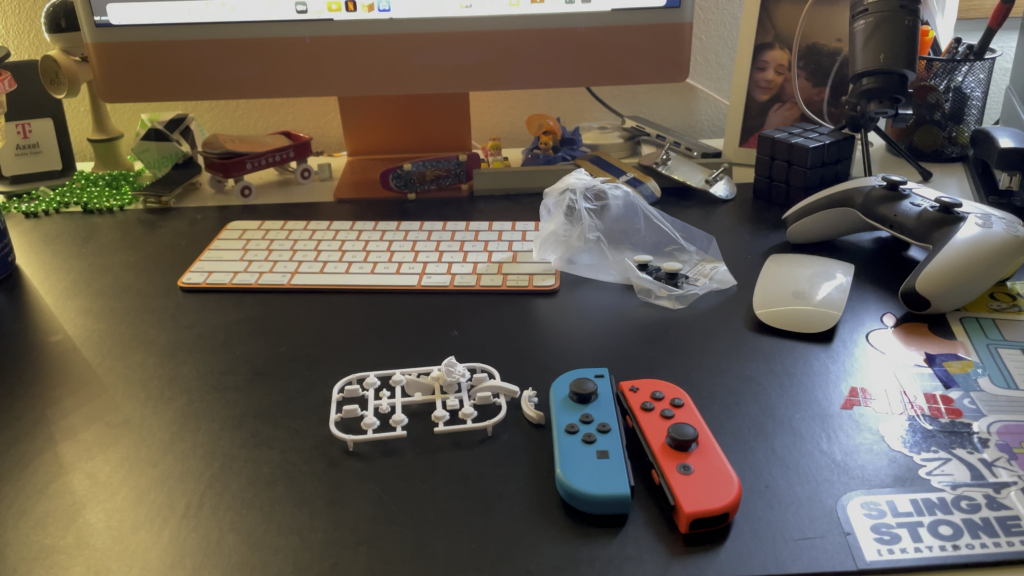 Love my dirt magnets looks so cleann (Joycon shell swap)