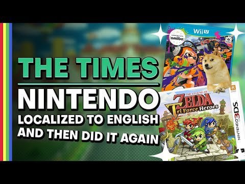 Nintendo’s Double Localizations - American VS British English