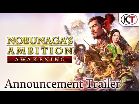 NOBUNAGA'S AMBITION: Awakening - Announcement Trailer