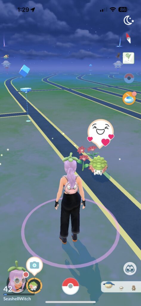 I had no idea Shaymin sprouts flowers whenever you set it as your buddy!