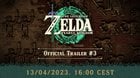 Join us on 13/04, 16:00 CEST to watch the final pre-launch trailer for The Legend of #Zelda: #TearsOfTheKingdom, livestreamed on our YouTube channel. The trailer will be roughly 3 minutes long.