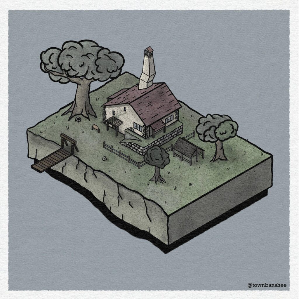 [OC] Link's House from Breath of the Wild.