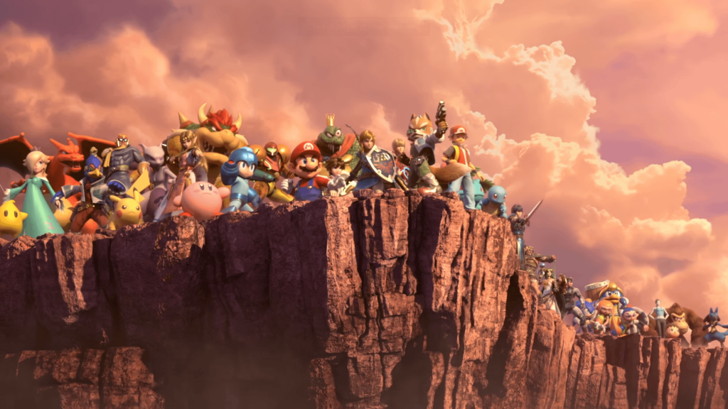 "The Cliff" Scene from the World of Light trailer, if anyone wanted an HD Wallpaper of it.