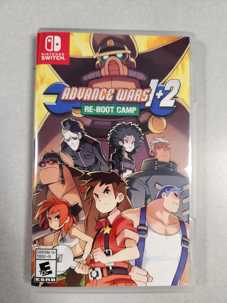 Official Advance Wars 1+2 Re-Boot Camp Alt Cover Art