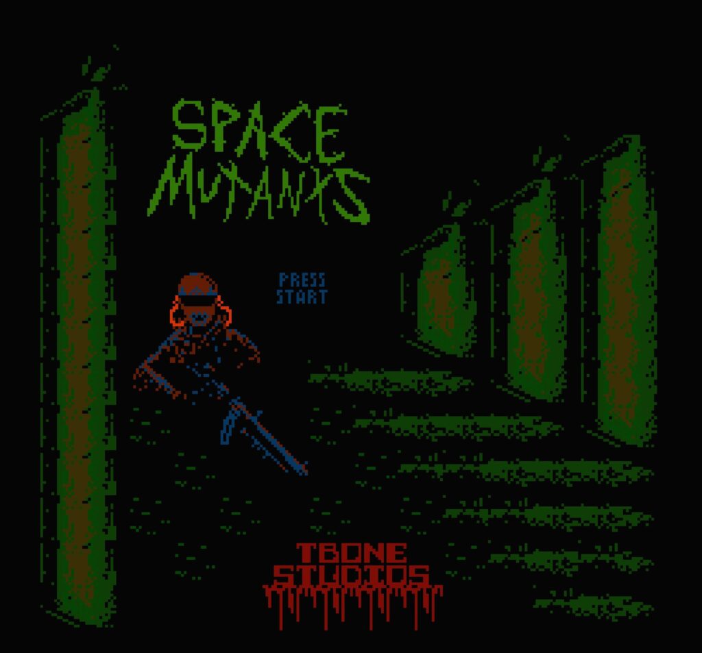 I made an original NES game - Space Mutants