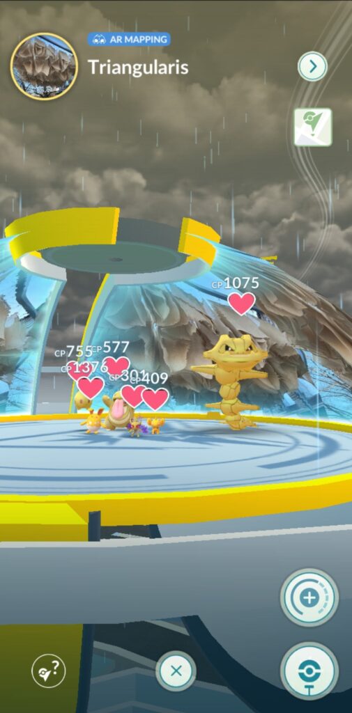 Yellow Pokémon for a yellow gym!
