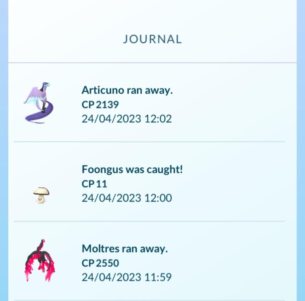 24 encounters later, haven't a single caught one