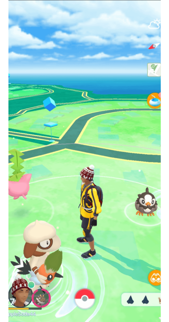 Fletching and smeargle chilling together
