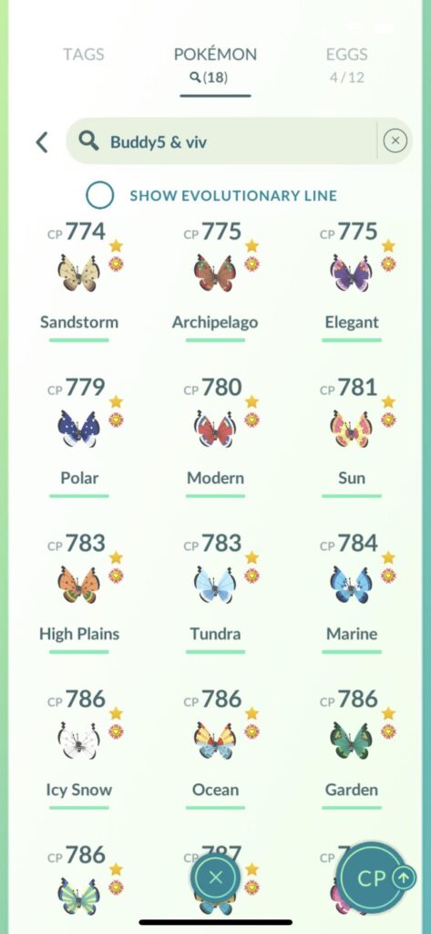 Vivillon Best Buddy Challenge Completed!