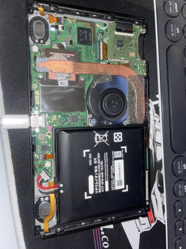 Battery replacement on Switch