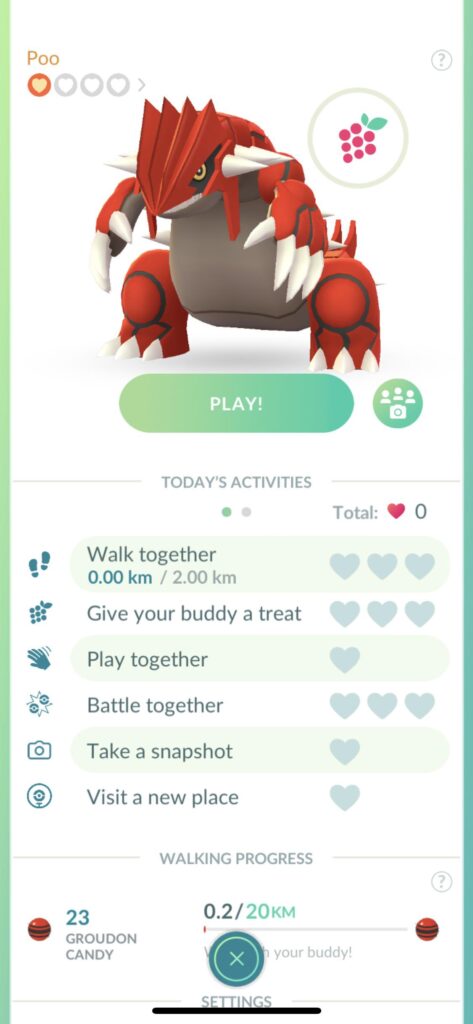 Why can’t I collect primal reversion energy from walking anymore?
