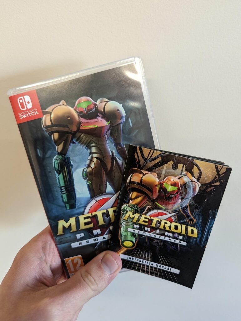 Made a custom Metroid Prime Remastered Manual :)