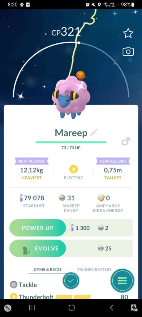 Got my first shiny 'mon!