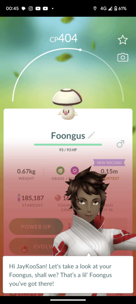 Don't you be talkin' bout my Foongus