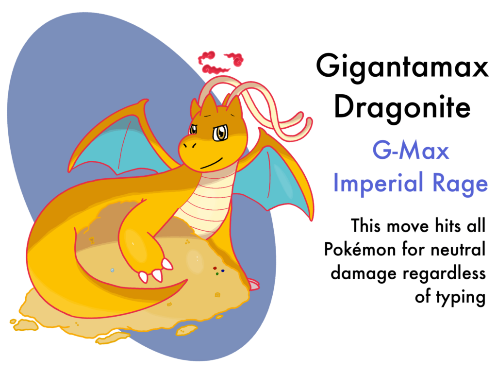 My design for Gigantamax Dragonite