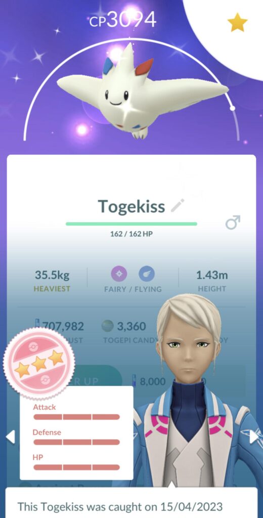 Community day blessed me with my first shundo! Taking all nickname suggestions