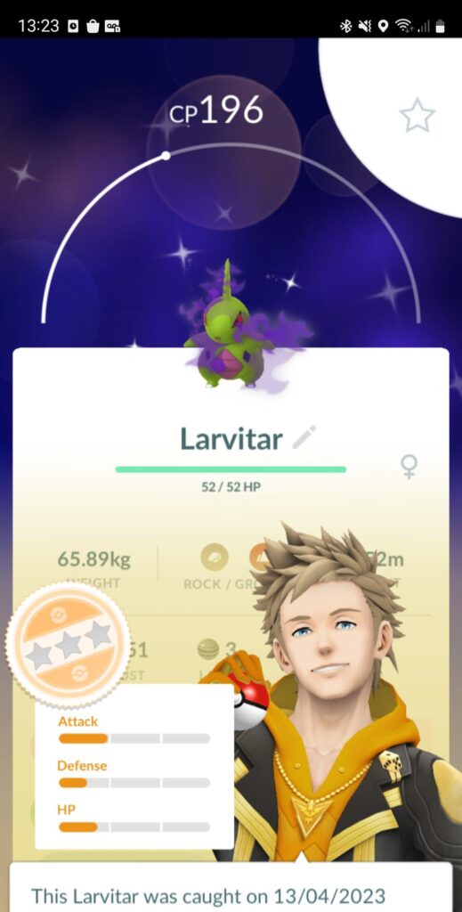 I have very mixed emotions about this catch