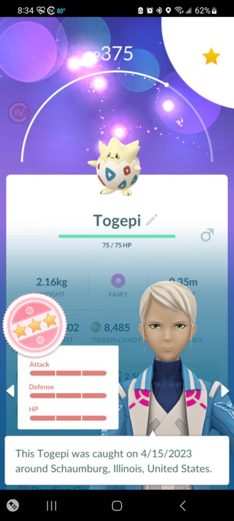 no shiny, but I got a hundo!! should I evolve and max, or just keep it?