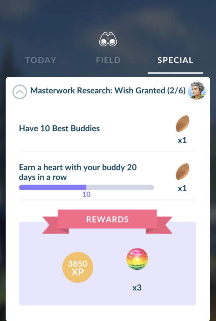 Masterwork research not registering?