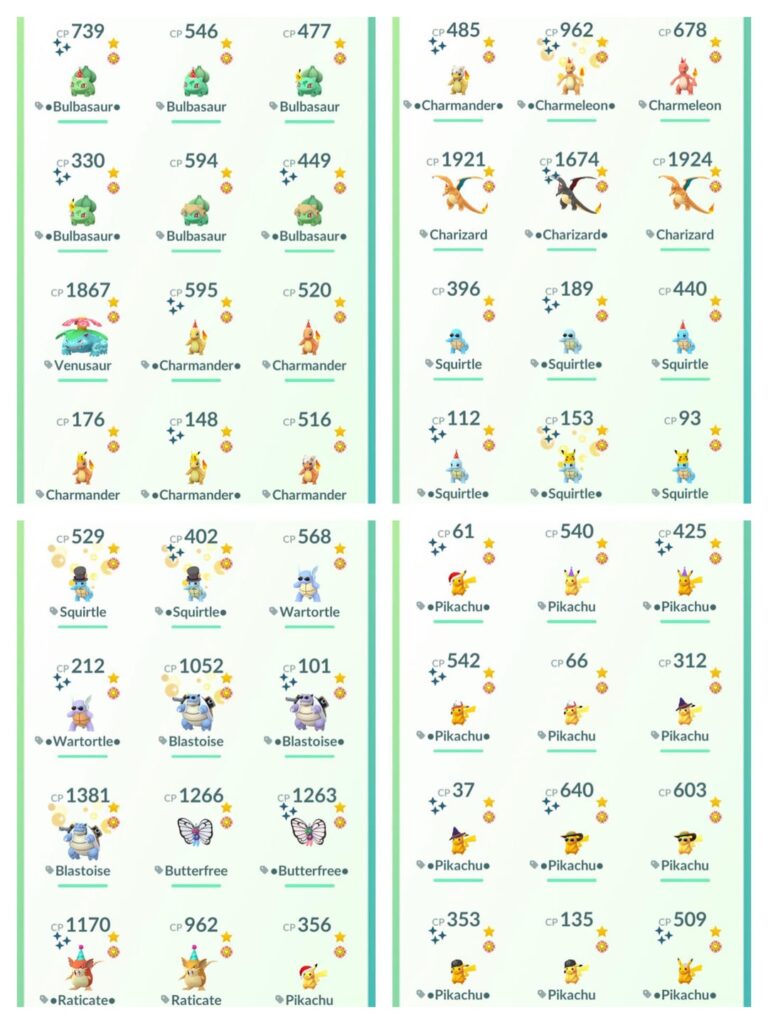 All 347 Costumed Pokémon: Best Buddied!