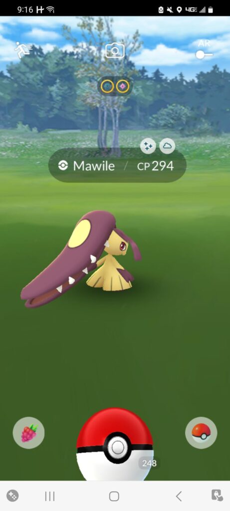 2 shinies from this morning and yesterday :) finally completed the shiny aron fam