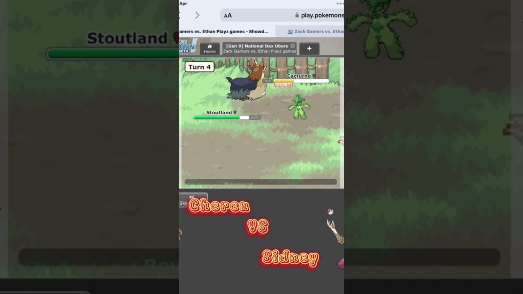 #pokemon  Masters 256 Battle 6 Cheren VS Sidney