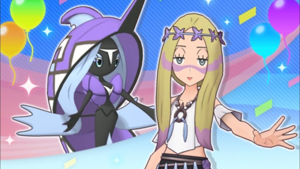 Pokemon Masters EX: SS Mina & Tapu Fini Summoning