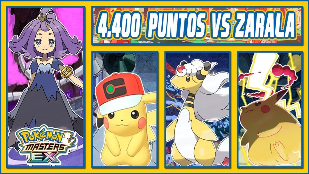 TEAM PIKACHU 4.400pts  | POKEMON MASTERS EX