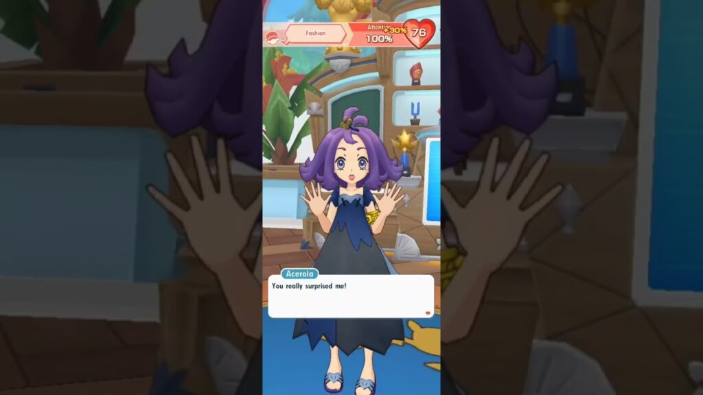 Pokemon Masters EX - Day 1: Randomly Interacting With Acerola [+21 LVL]! Lodge Acerola & Banette!