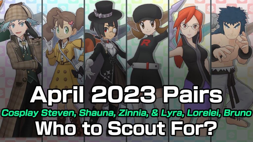 [Pokemon Masters EX] APRIL 2023 SYNC PAIRS: Who to Scout For?