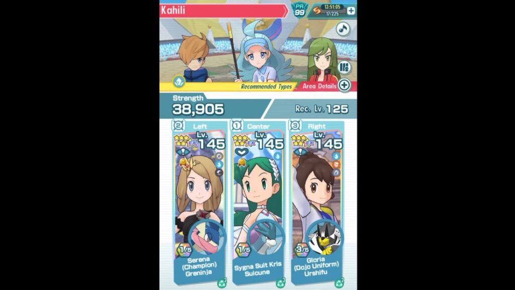 Pokemon Masters EX || Champion Stadium 2.500 points!! Kahili