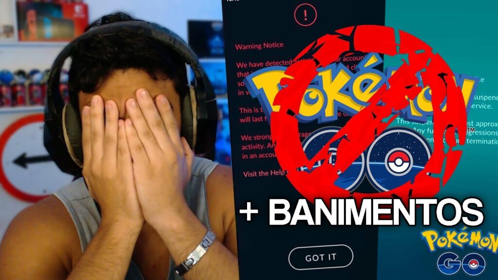 A ONDA DE BAN VOLTANDO MAIS UMA VEZ NO POKEMON GO