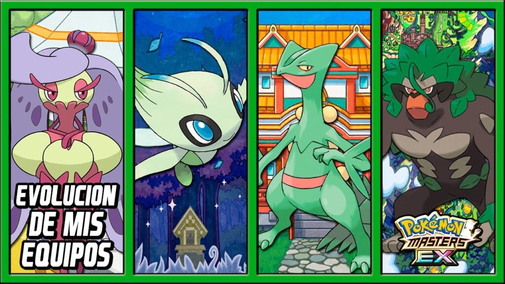 PLANTA | EVOLUCION DE MIS EQUIPOS | POKEMON MASTERS EX