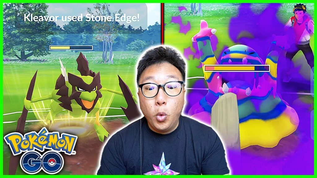 Shiny Kleavor Does INSANE Damage in the Go Battle Ultra League in Pokemon GO