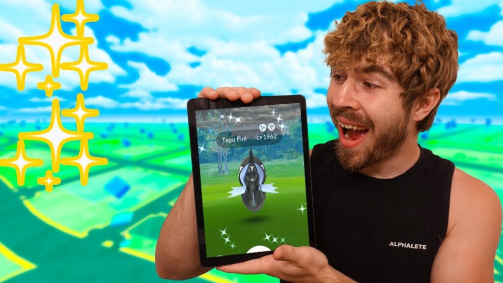 MY SHINY LUCK IS BACK! Shiny Tapu Fini Catch in Pokemon GO!