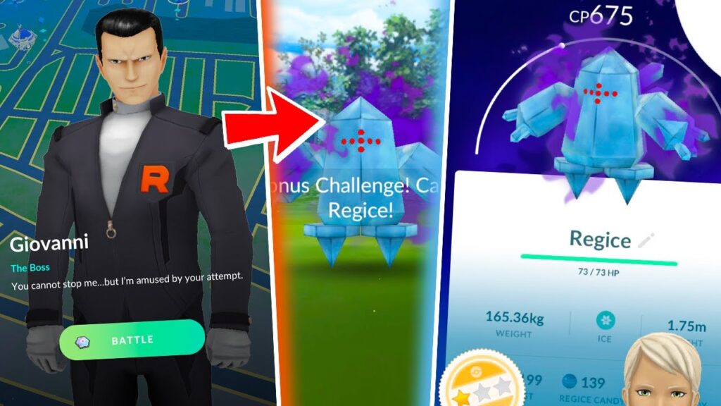 HOW TO FIND/DEFEAT GIOVANNI IN POKEMON GO! Catch Shadow Regice / March 2023