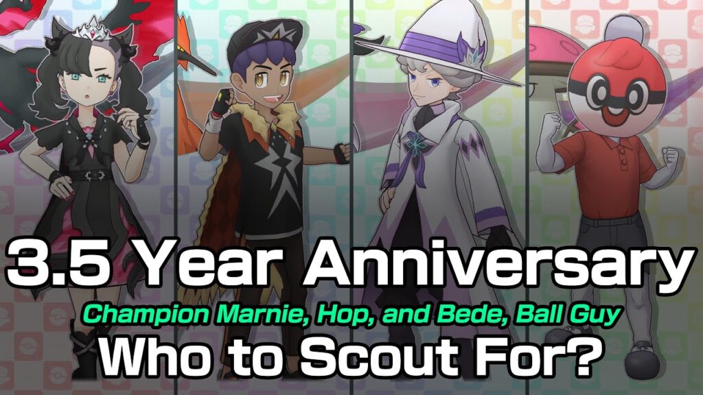 [Pokemon Masters EX] 3.5 YEAR ANNIVERSARY: Who to Scout For?