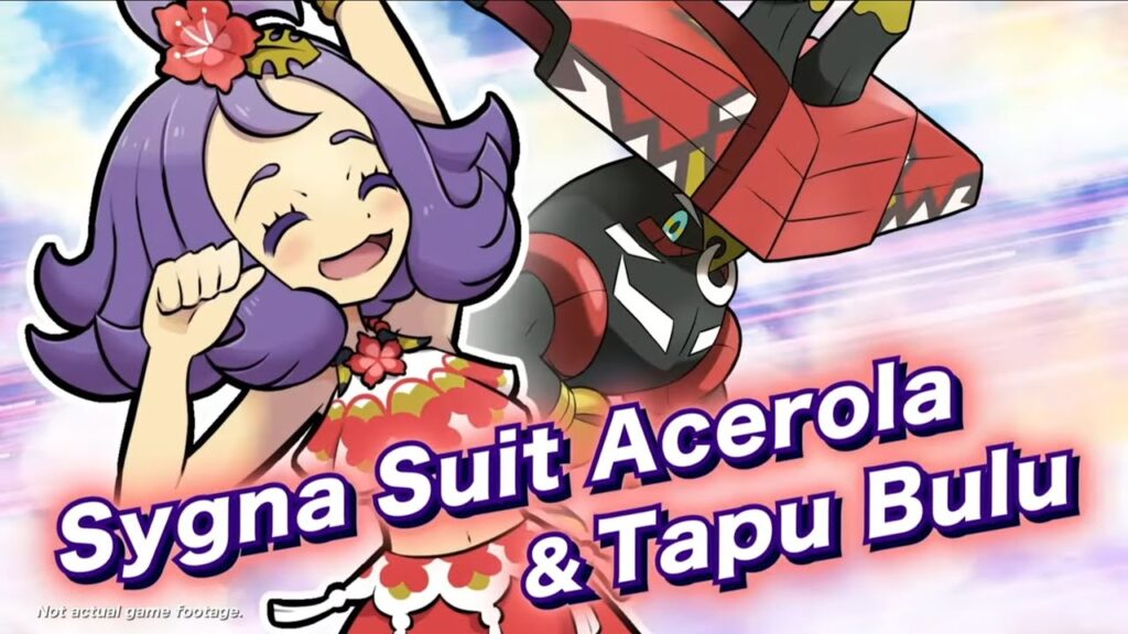 Pokemon Masters EX: SS Acerola & Tapu Bulu Summoning