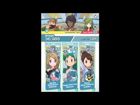Pokemon Masters EX || Champion Stadium 2.500 points!! Olivia