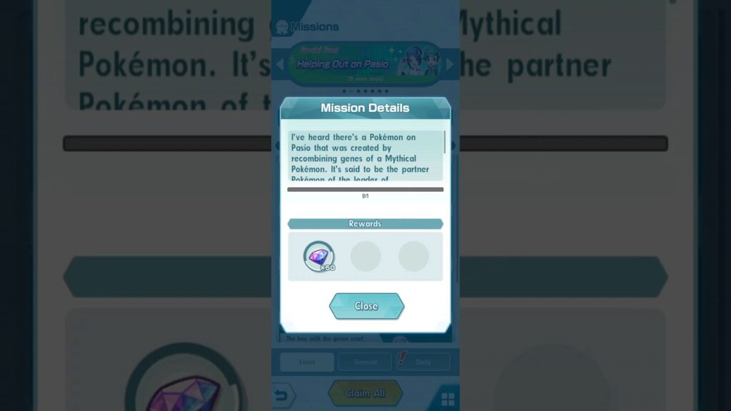 DAY 5 SOLUTION | Special Event - Helping Out on Pasio | Pokemon Masters EX