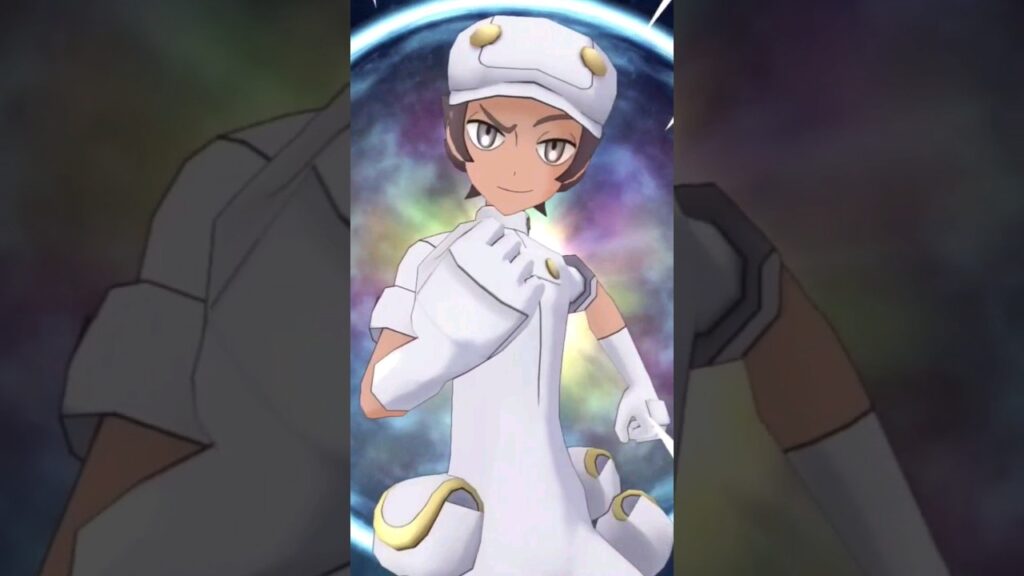 Pokemon Masters Ex - Aether Foundation grunt sync move animation (Male)