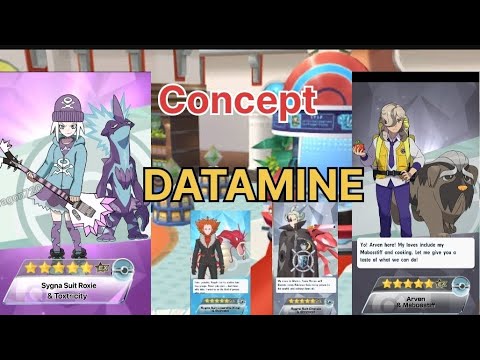 Pokemon masters ex datamine master fair +concept datamine