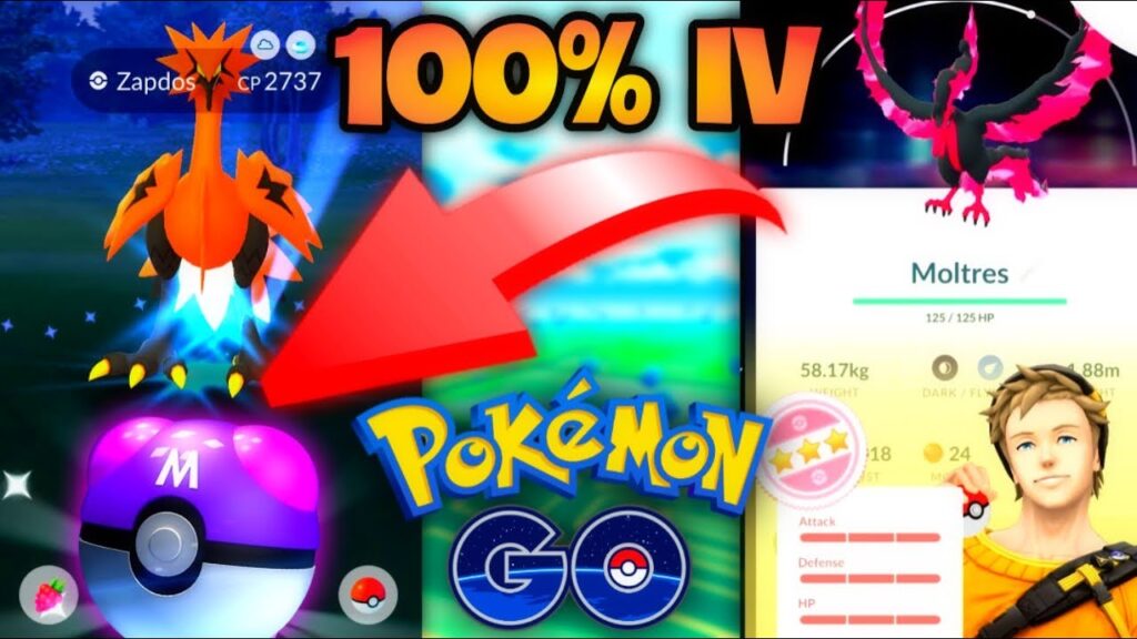 Niantic actually communicated *HOW TO GET 100% IV GALARIAN BIRDS* W/ MASTER BALL in Pokemon GO